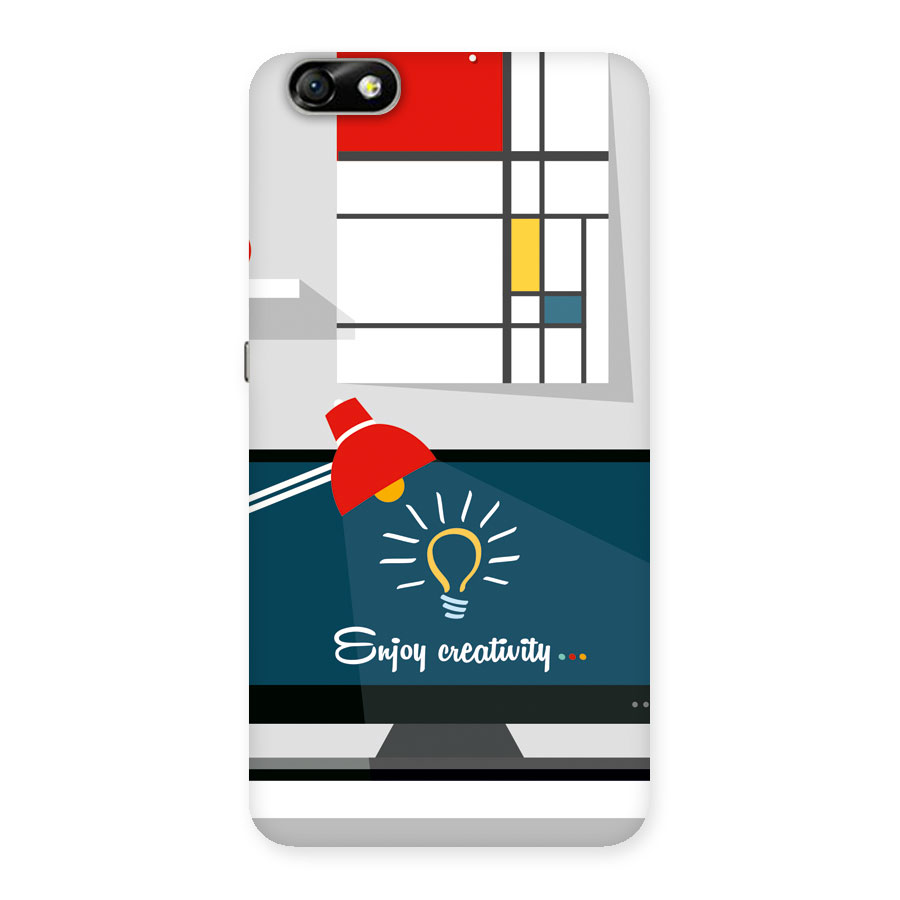 Creative Workspace Design Back Case for Honor 4X