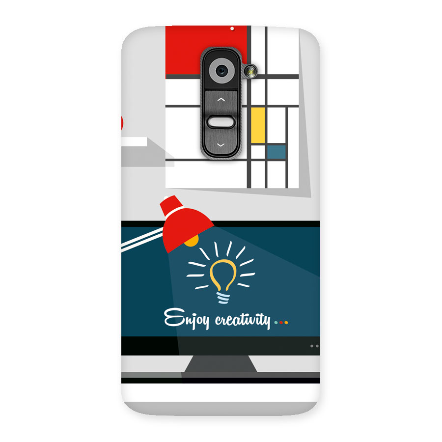 Creative Workspace Design Back Case for LG G2