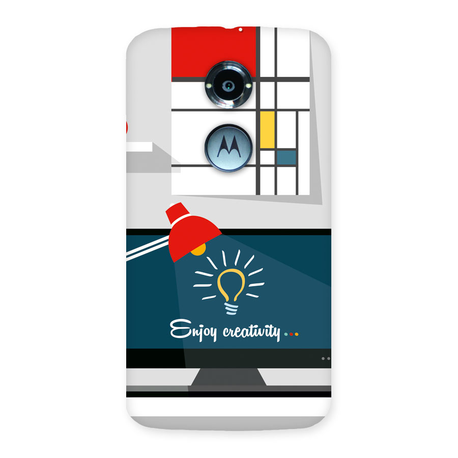 Creative Workspace Design Back Case for Moto X 2nd Gen
