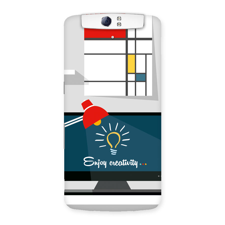 Creative Workspace Design Back Case for Oppo N1