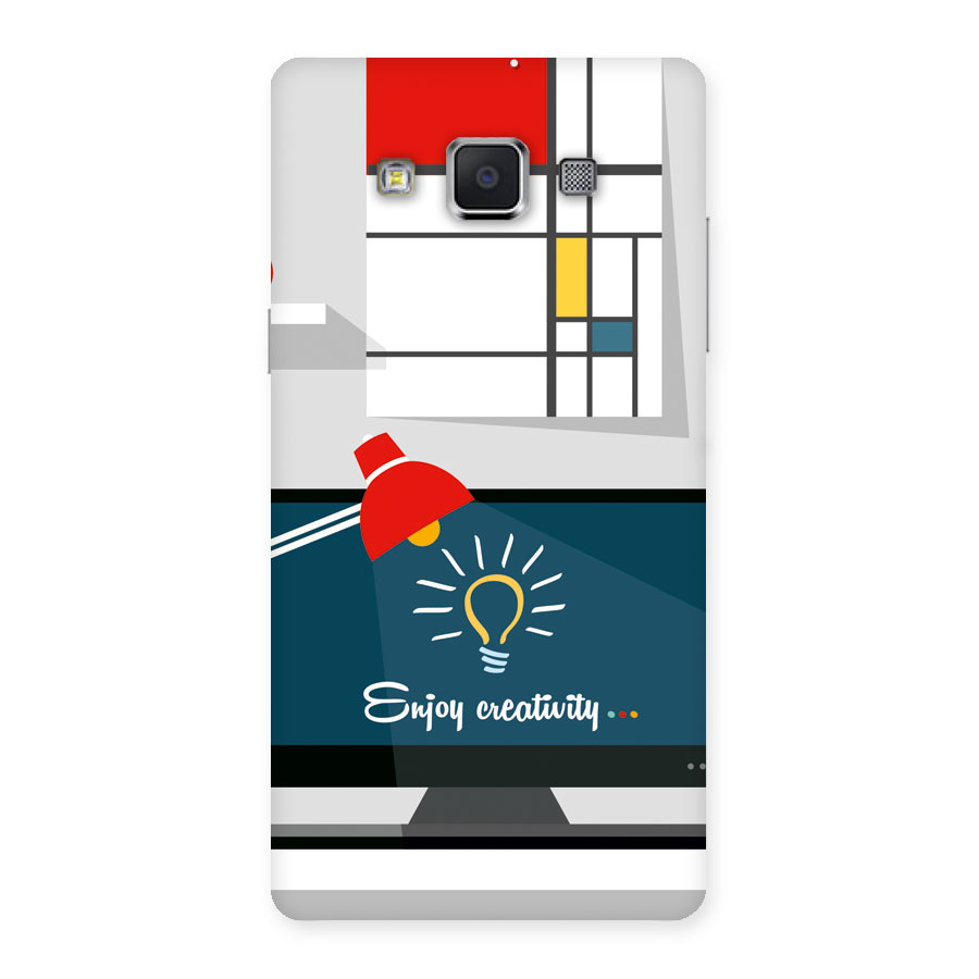 Creative Workspace Design Back Case for Samsung Galaxy A5