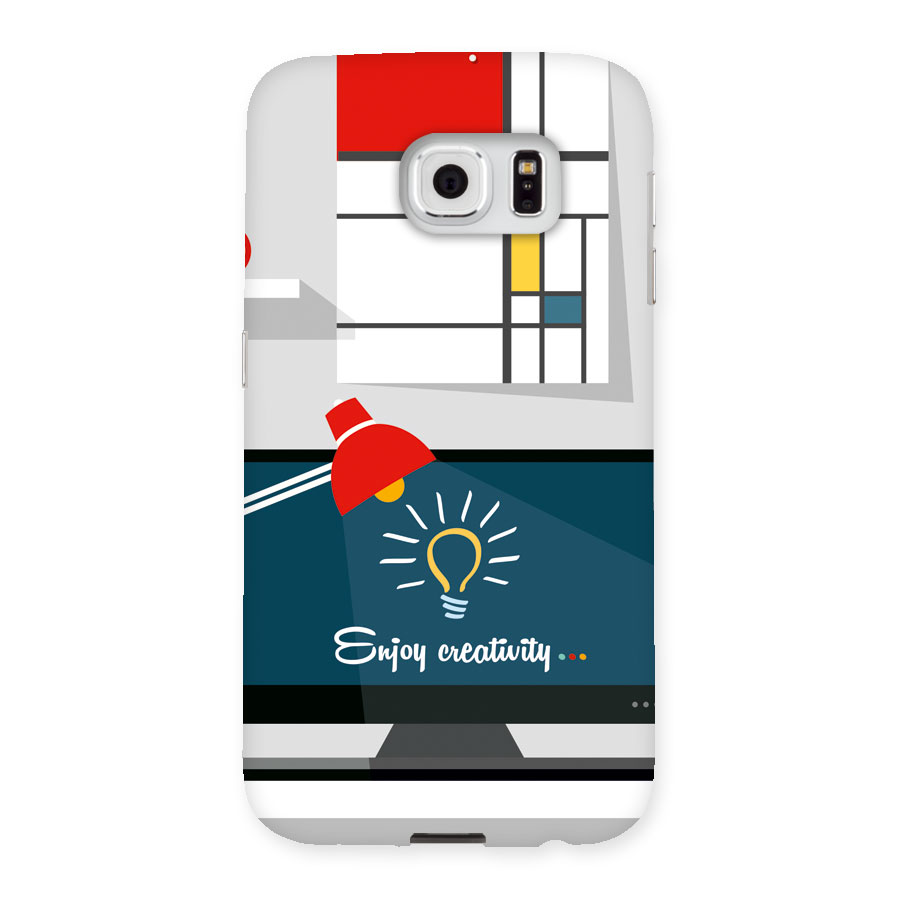 Creative Workspace Design Back Case for Samsung Galaxy S6