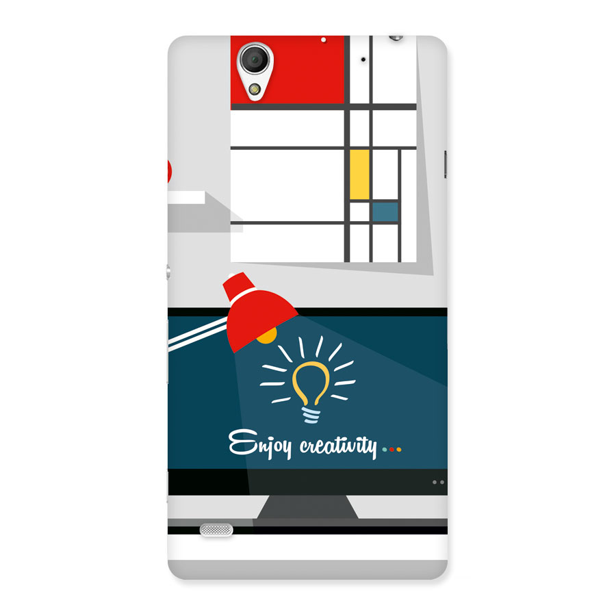 Creative Workspace Design Back Case for Sony Xperia C4