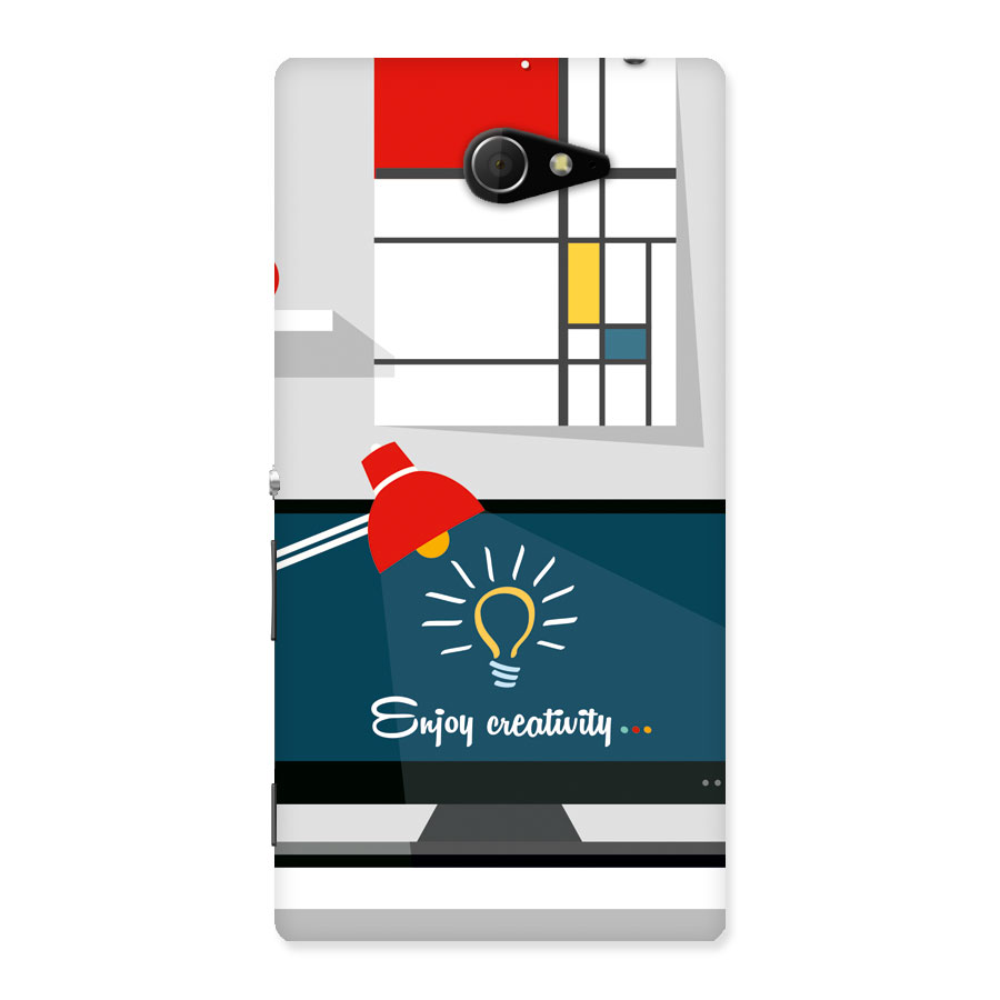 Creative Workspace Design Back Case for Sony Xperia M2