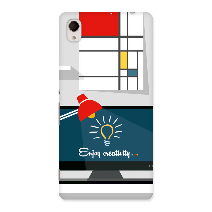 Creative Workspace Design Back Case for Sony Xperia M4