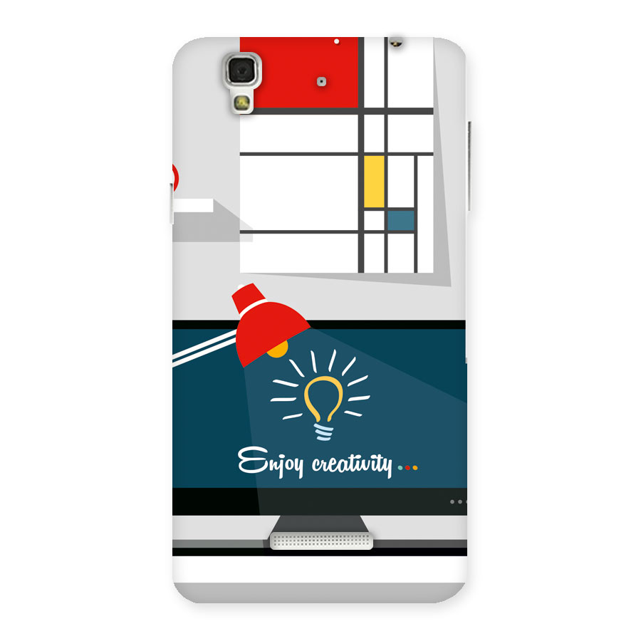 Creative Workspace Design Back Case for Yu Yureka
