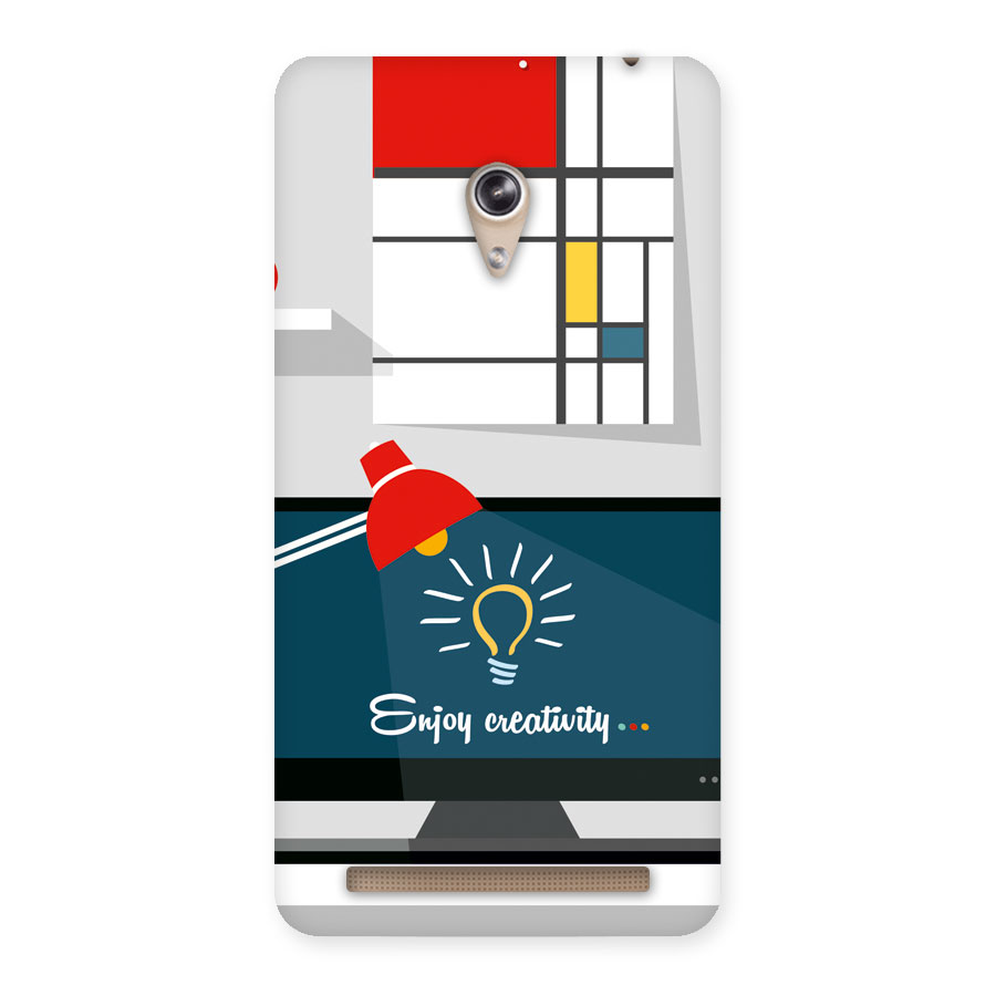 Creative Workspace Design Back Case for Zenfone 6