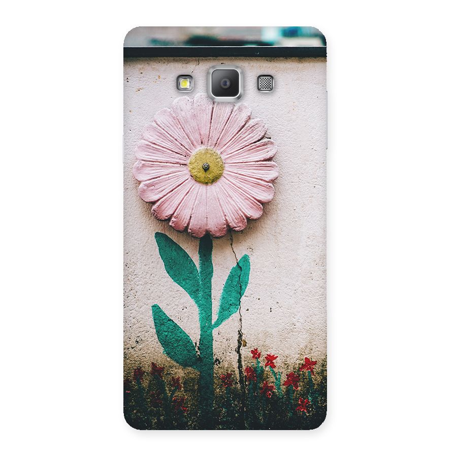 Creativity Flower Back Case for Galaxy A7