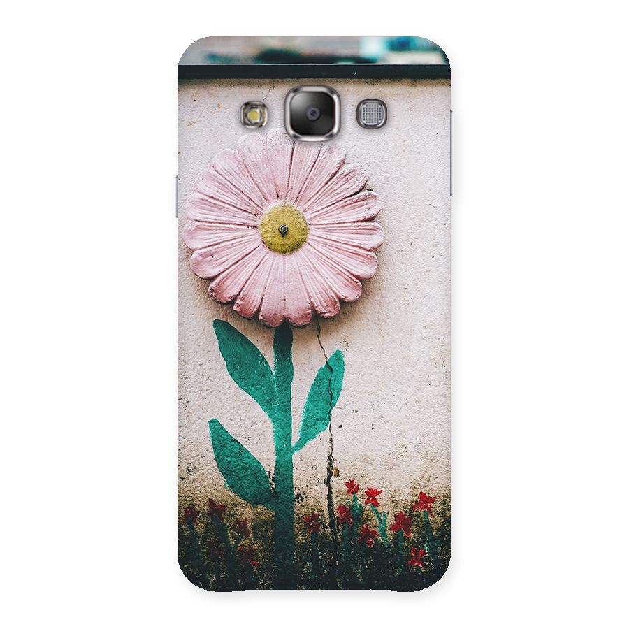 Creativity Flower Back Case for Galaxy E7