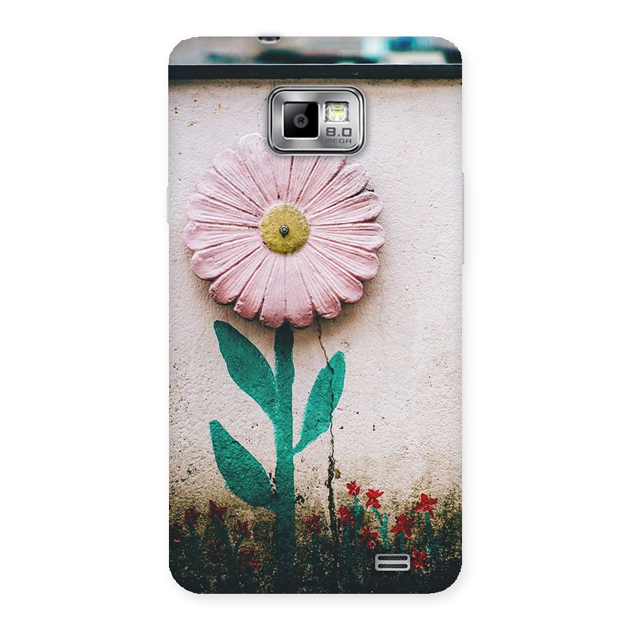 Creativity Flower Back Case for Galaxy S2