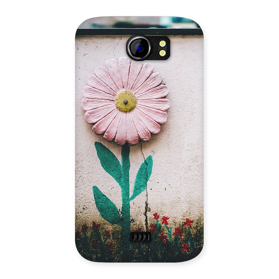 Creativity Flower Back Case for Micromax Canvas 2 A110