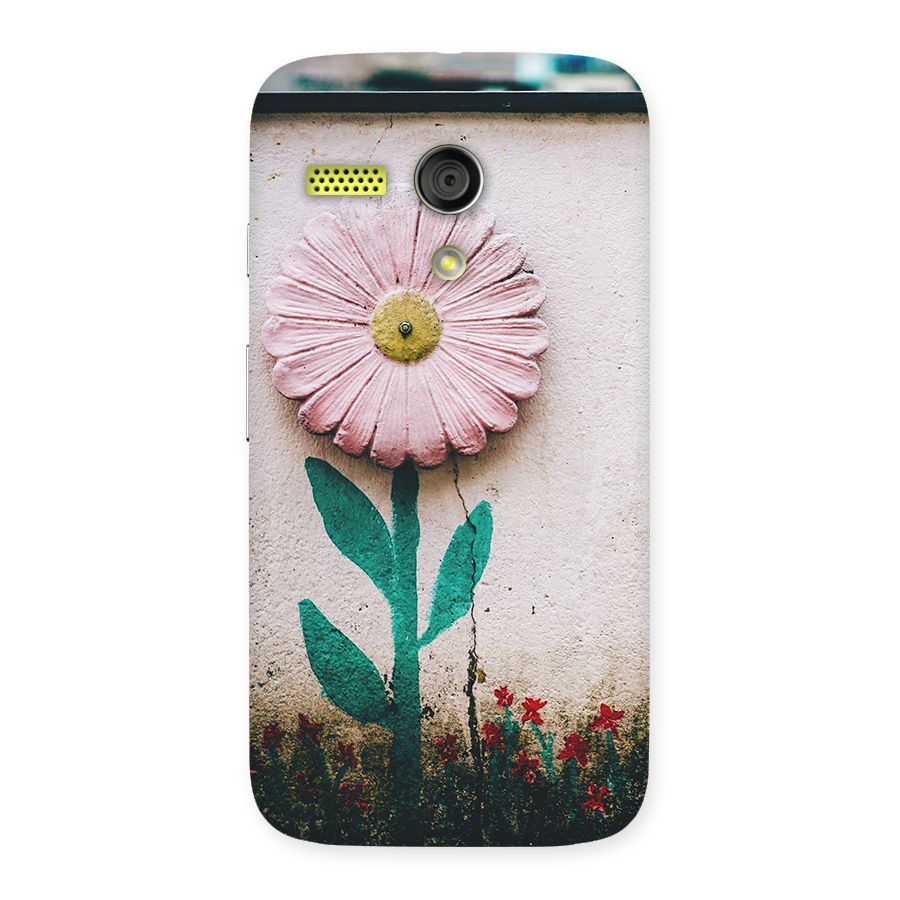 Creativity Flower Back Case for Moto G