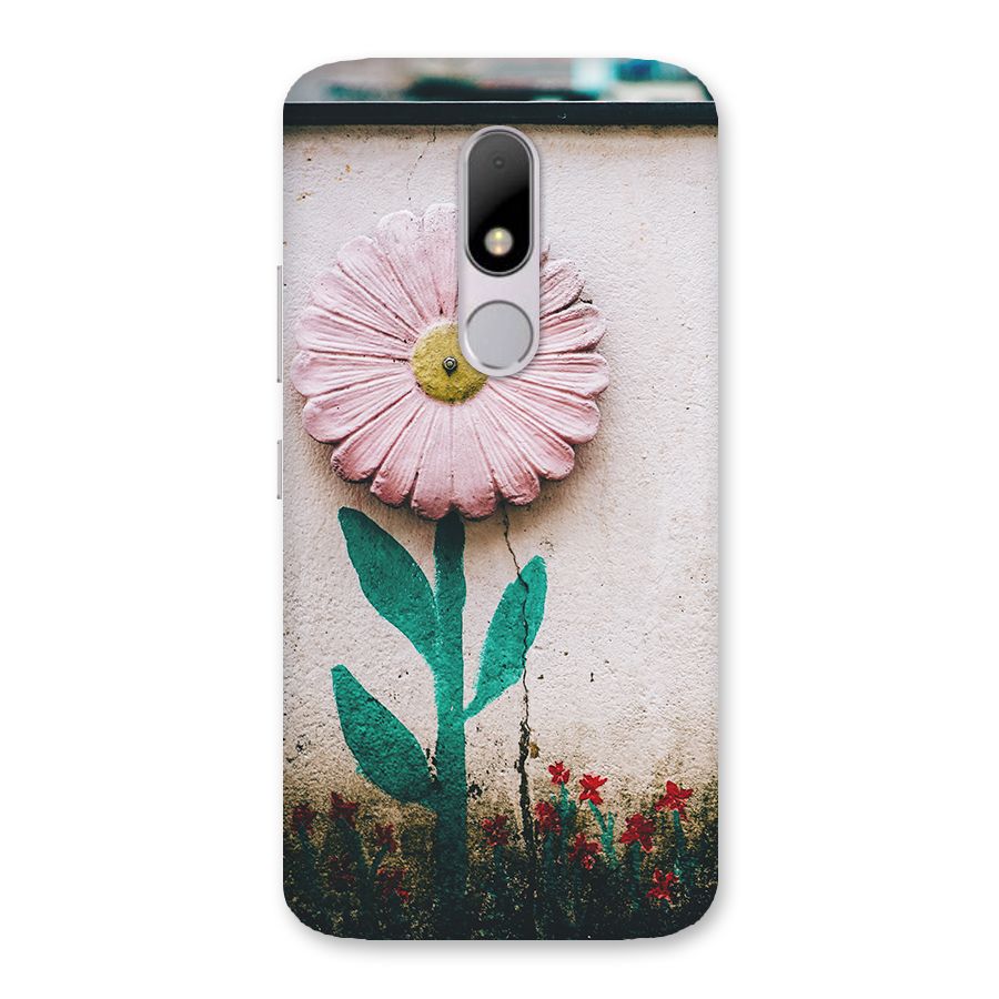Creativity Flower Back Case for Moto M