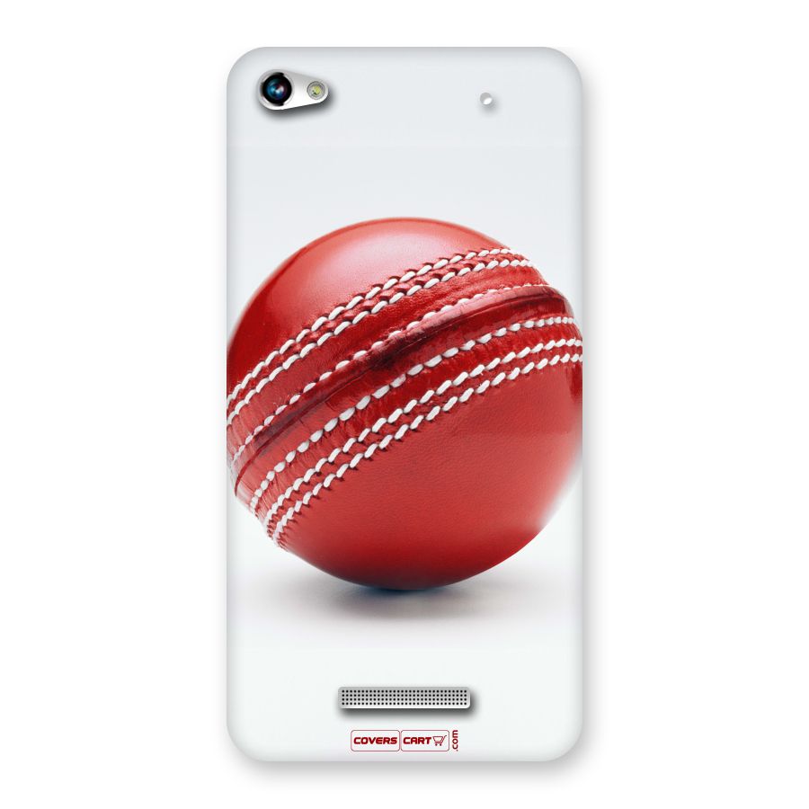 Red International Cricket Ball Back Case for Canvas Hue 2 A316
