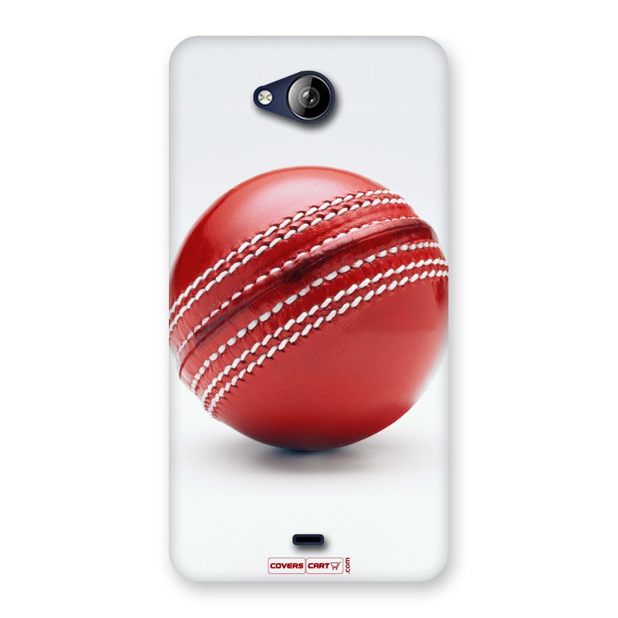 Red International Cricket Ball Back Case for Canvas Play
