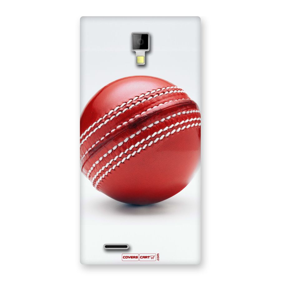 Red International Cricket Ball Back Case for Canvas Xpress