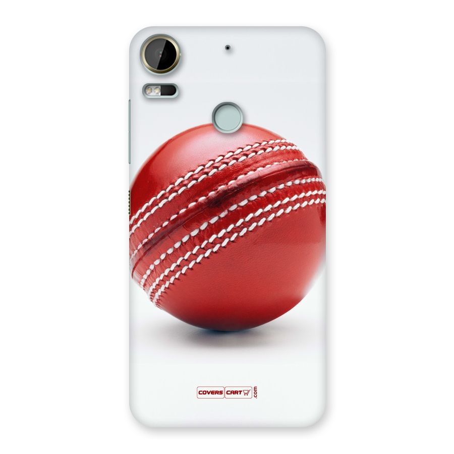 Red International Cricket Ball Back Case for Desire 10 Pro