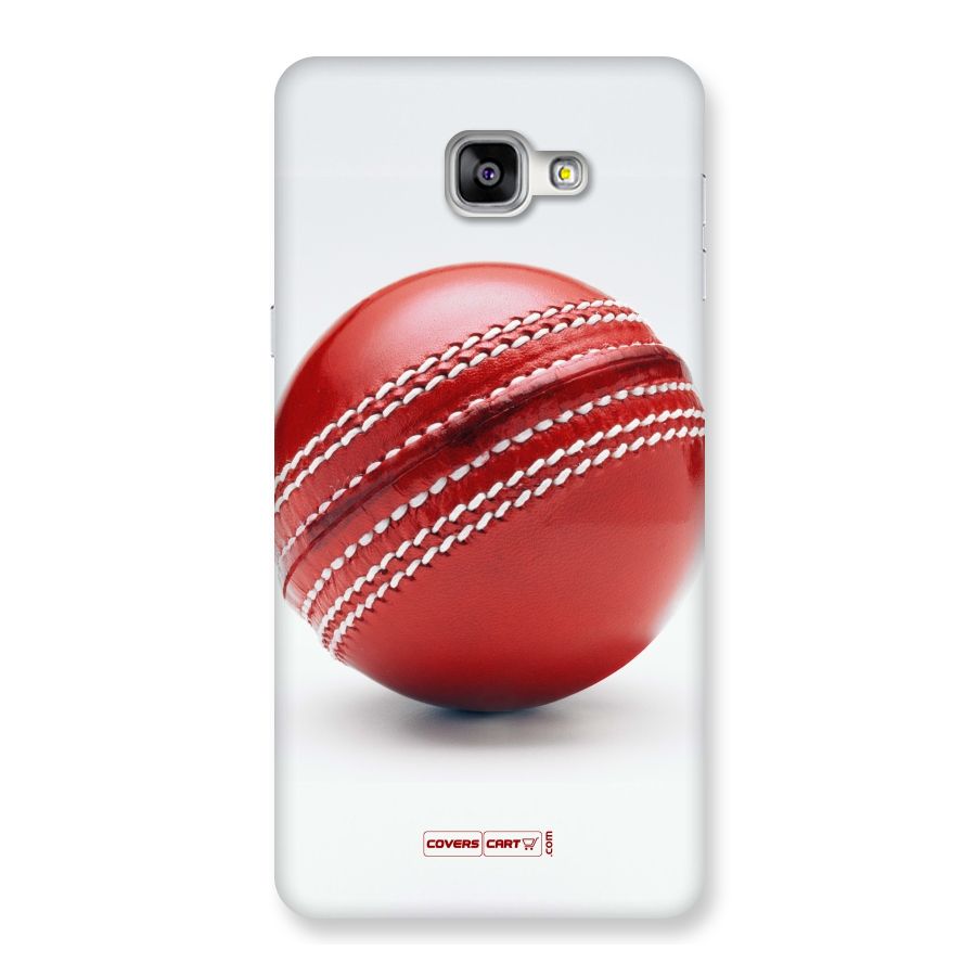 Red International Cricket Ball Back Case for Galaxy A9