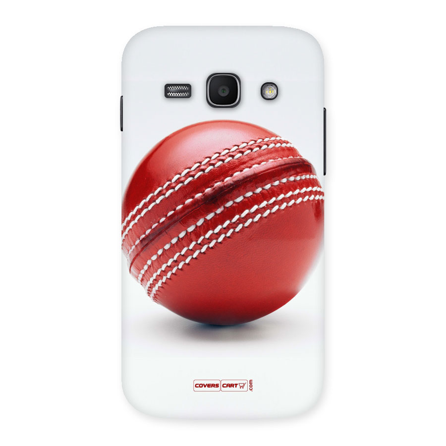 Red International Cricket Ball Back Case for Galaxy Ace 3