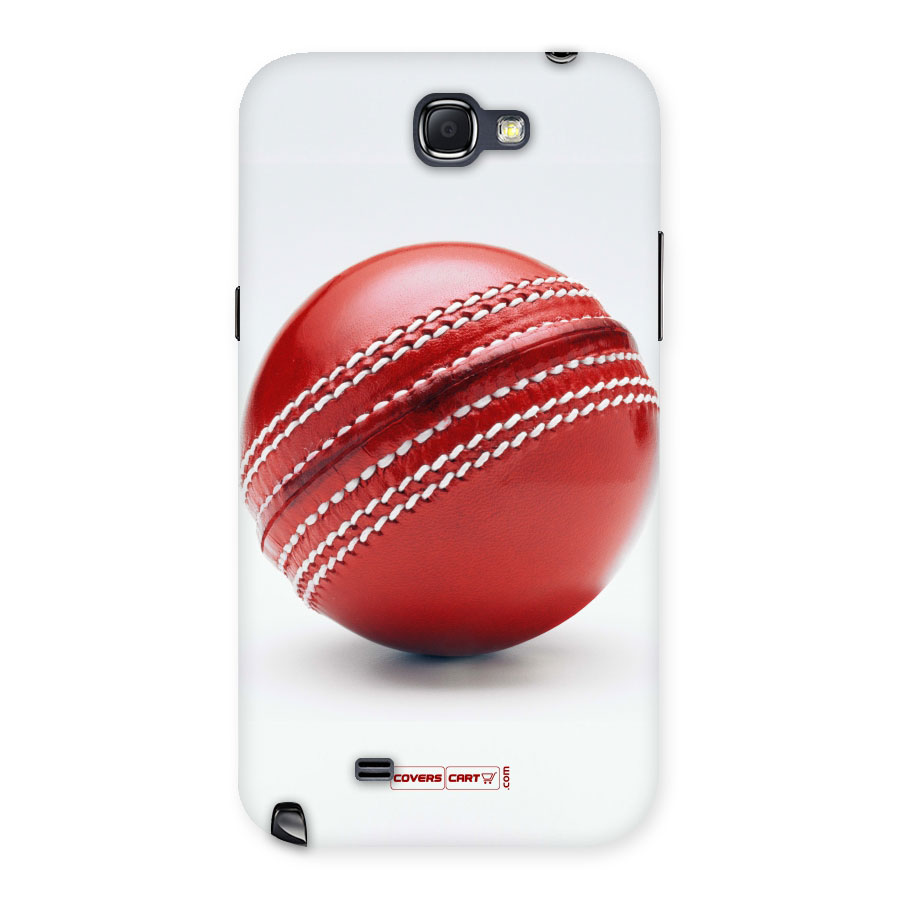Red International Cricket Ball Back Case for Galaxy Note 2