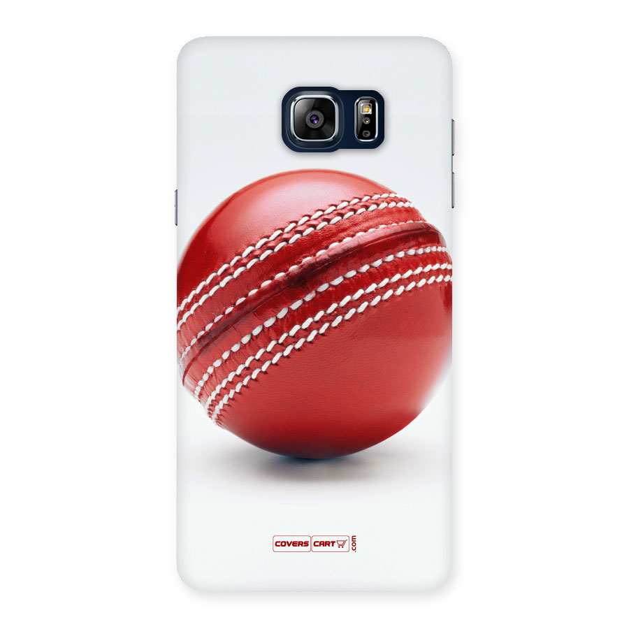 Red International Cricket Ball Back Case for Galaxy Note 5