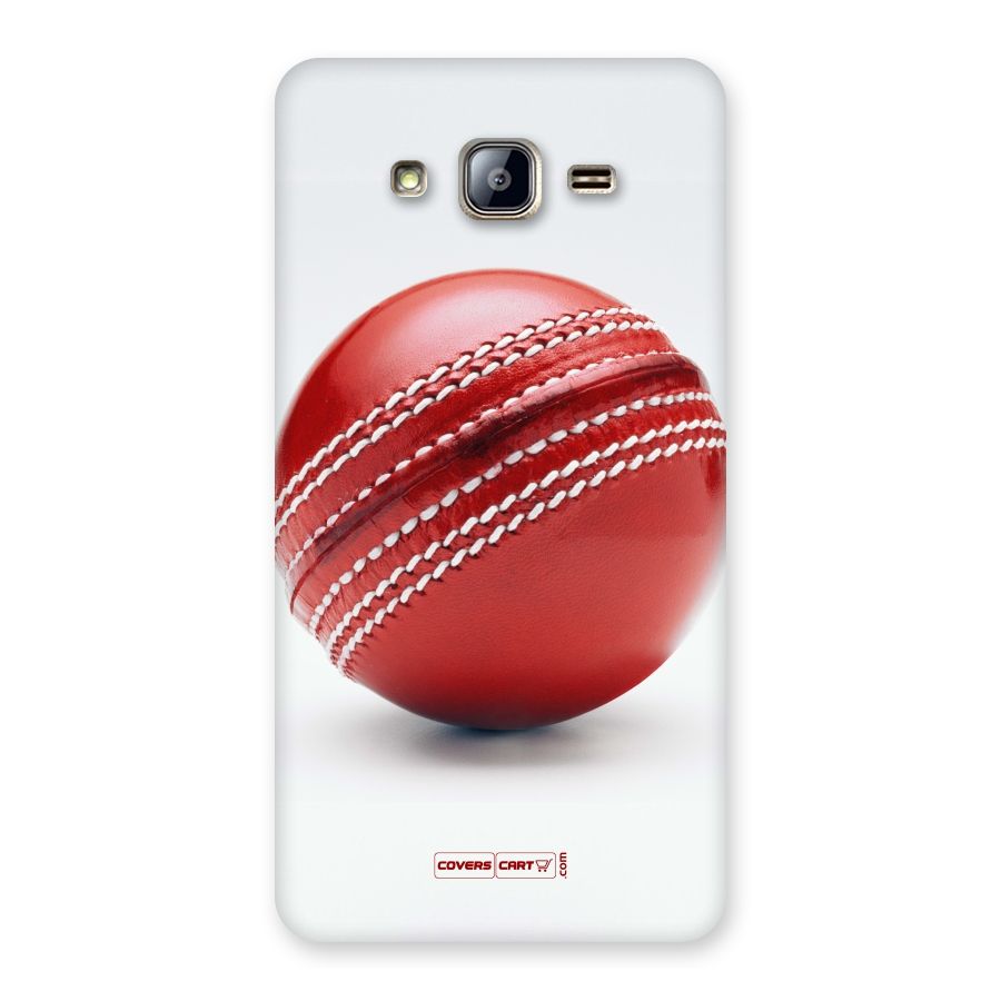 Red International Cricket Ball Back Case for Galaxy On5
