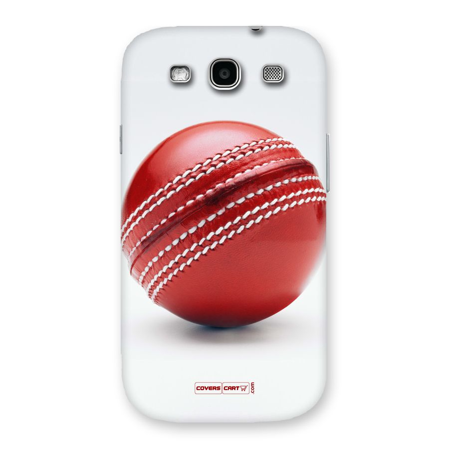 Red International Cricket Ball Back Case for Galaxy S3
