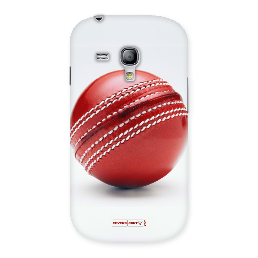 Red International Cricket Ball Back Case for Galaxy S3 Mini
