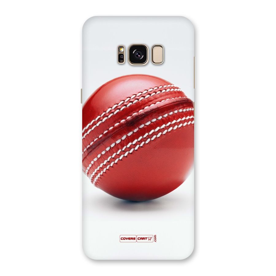 Red International Cricket Ball Back Case for Galaxy S8 Plus
