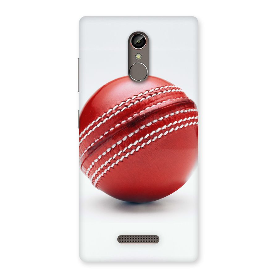 Red International Cricket Ball Back Case for Gionee S6s