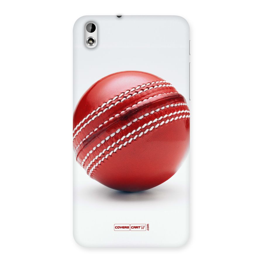 Red International Cricket Ball Back Case for HTC Desire 816g