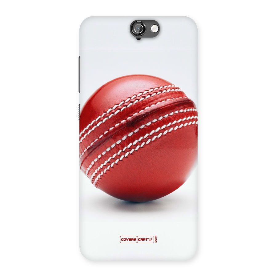 Red International Cricket Ball Back Case for HTC One A9