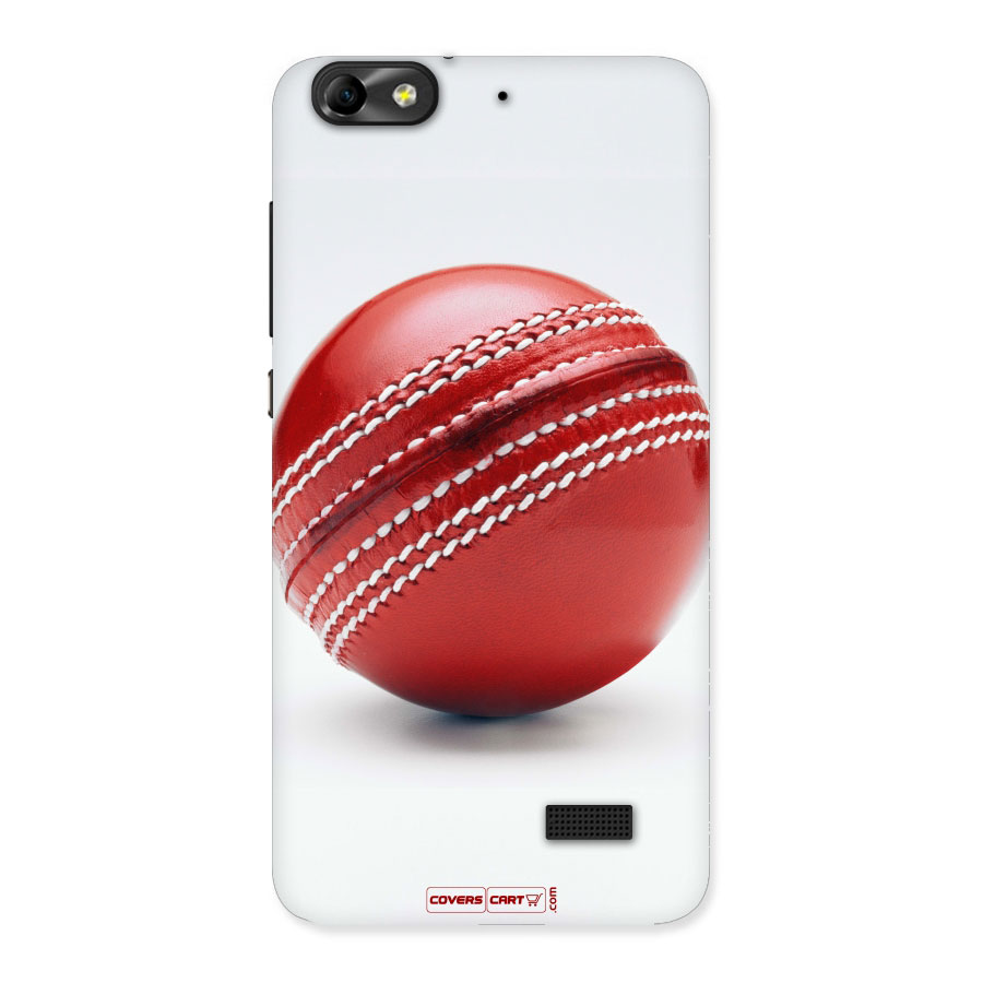 Red International Cricket Ball Back Case for Honor 4C