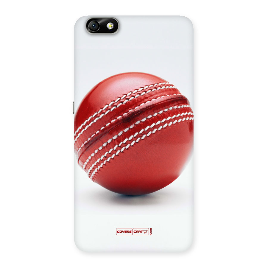 Red International Cricket Ball Back Case for Honor 4X