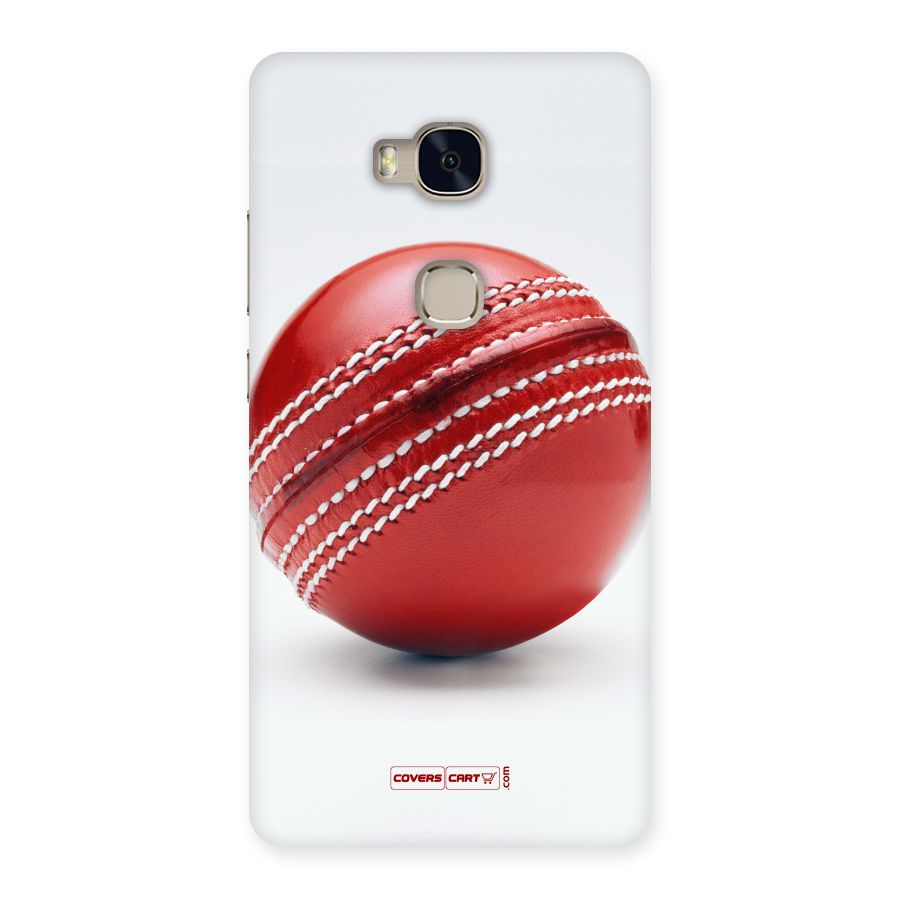 Red International Cricket Ball Back Case for Huawei Honor 5X