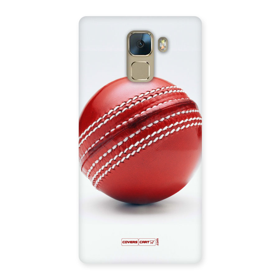 Red International Cricket Ball Back Case for Huawei Honor 7