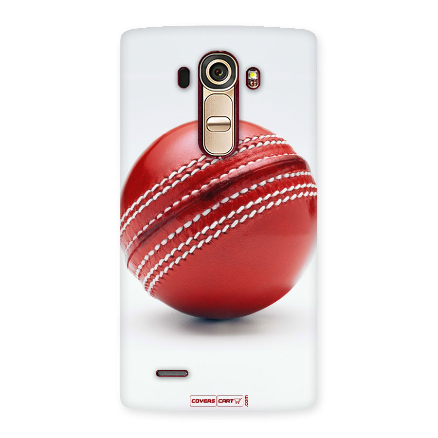 Red International Cricket Ball Back Case for LG G4