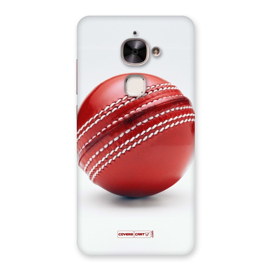 Red International Cricket Ball Back Case for Le 2