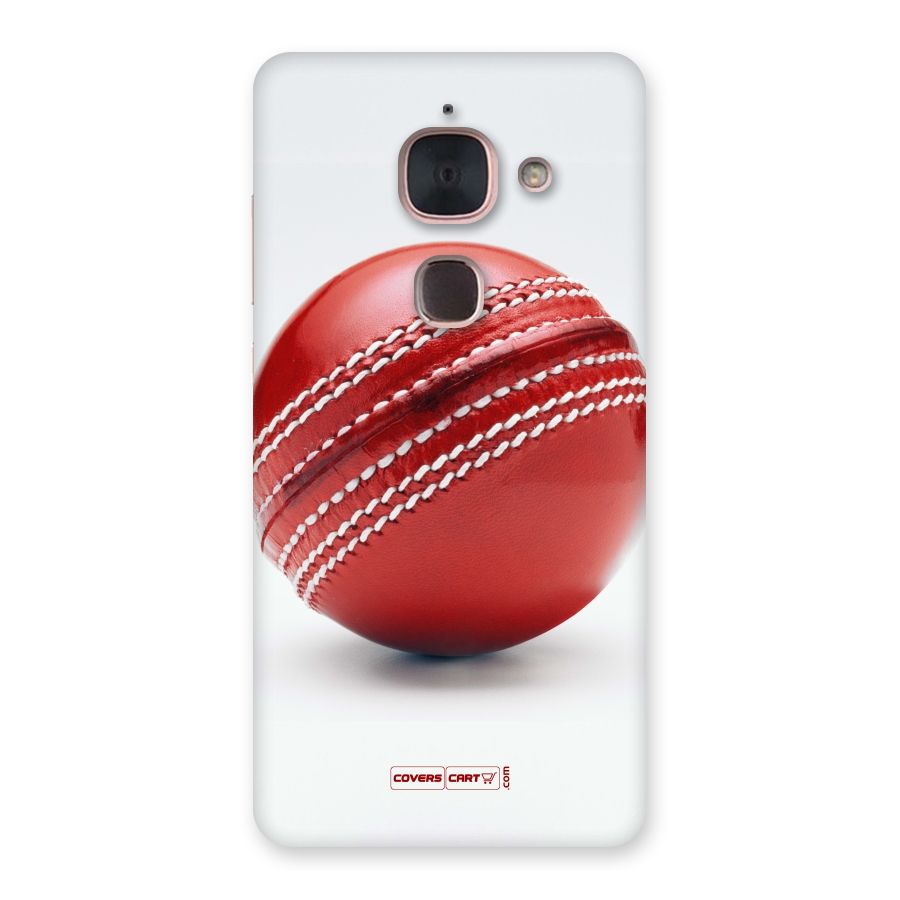 Red International Cricket Ball Back Case for Le Max 2