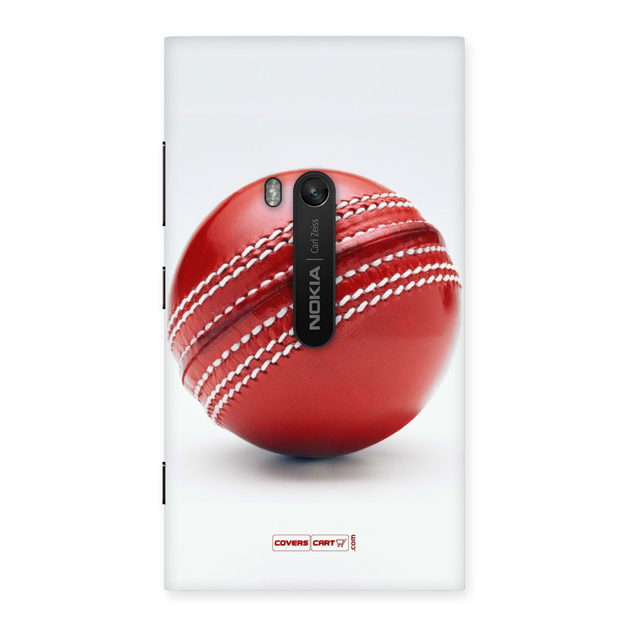 Red International Cricket Ball Back Case for Lumia 920