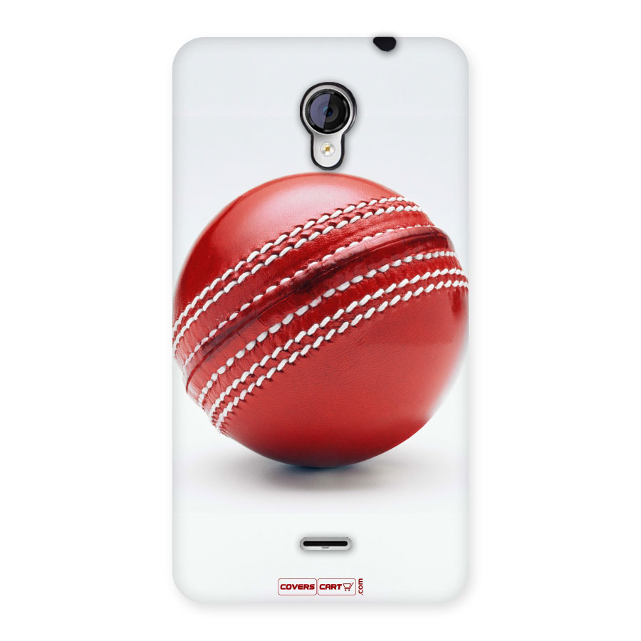 Red International Cricket Ball Back Case for Micromax Unite 2 A106