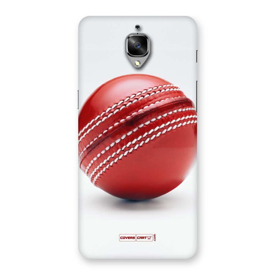 Red International Cricket Ball Back Case for OnePlus 3T