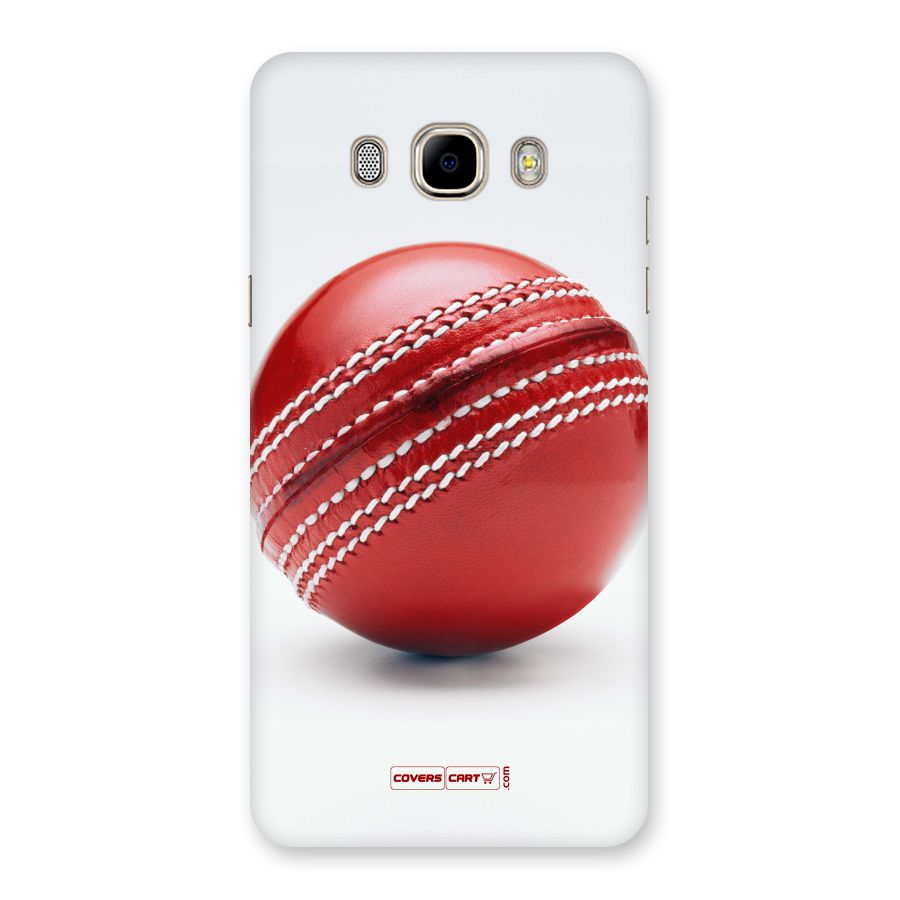 Red International Cricket Ball Back Case for Samsung Galaxy J7 2016