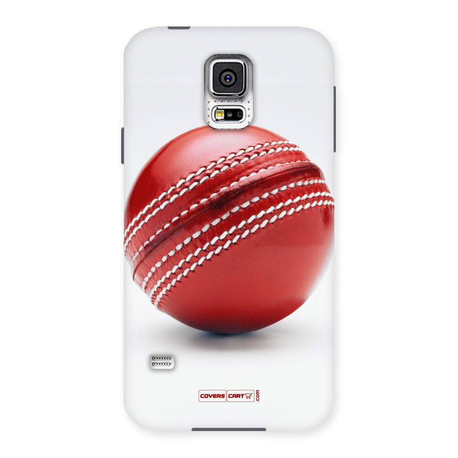 Red International Cricket Ball Back Case for Samsung Galaxy S5