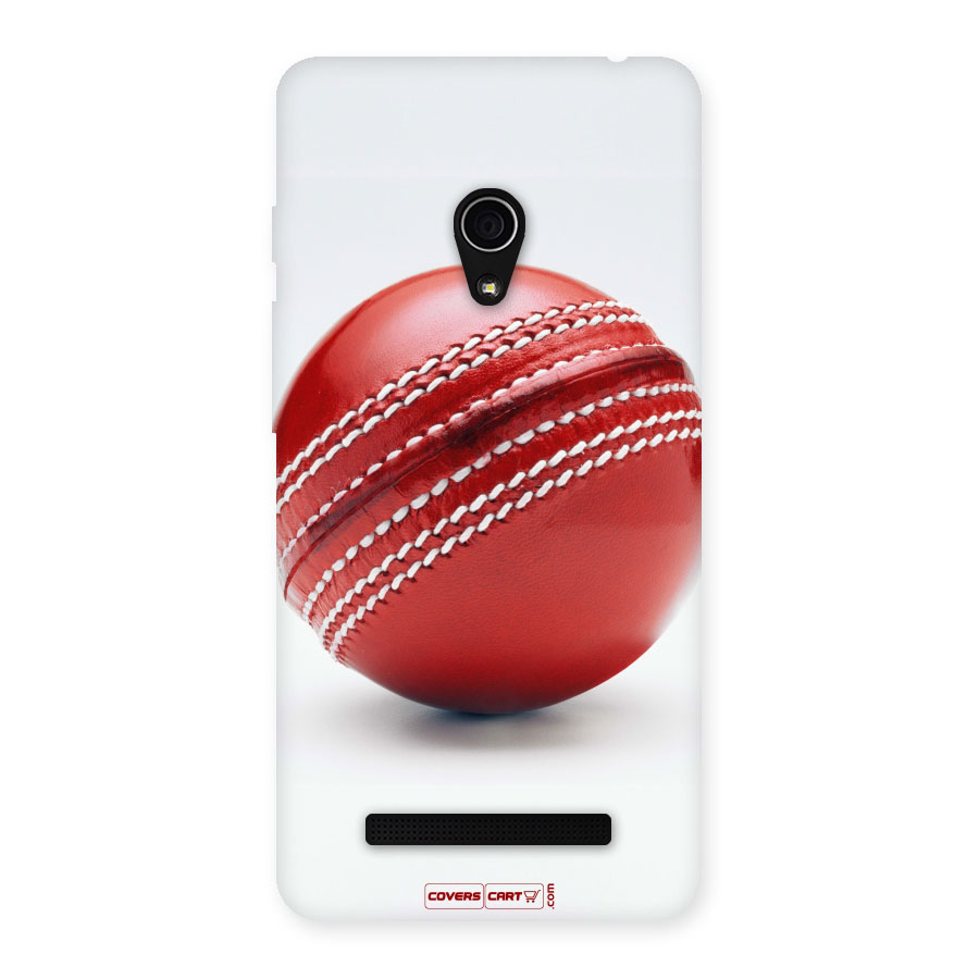 Red International Cricket Ball Back Case for Zenfone 5