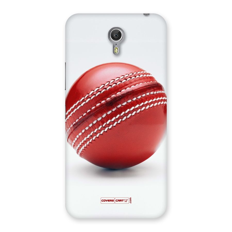 Red International Cricket Ball Back Case for Zuk Z1