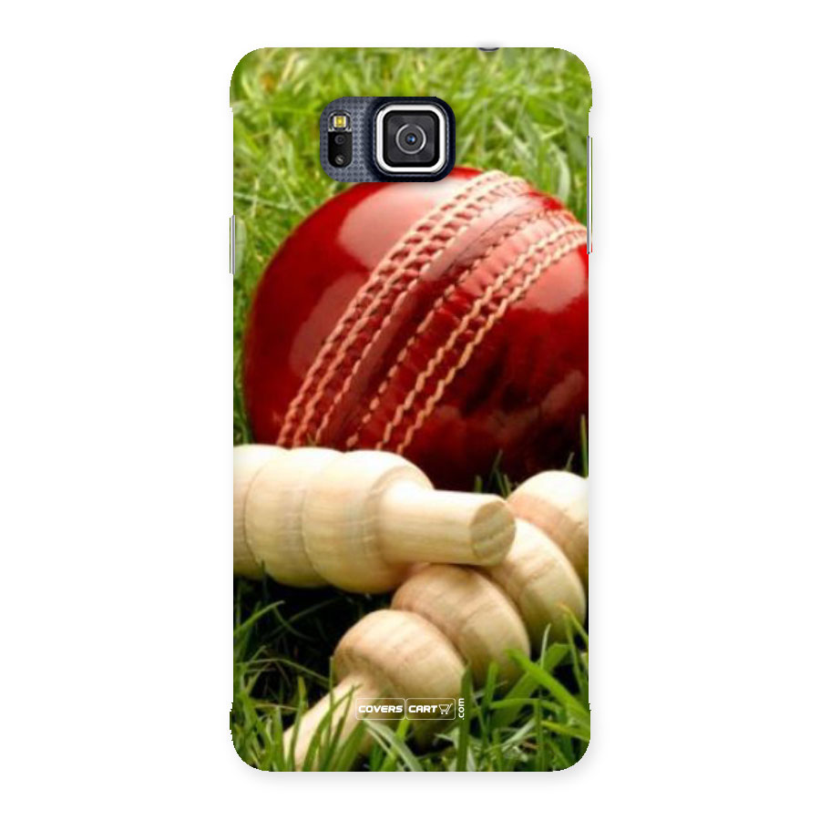 Cricket Ball and Stumps Back Case for Galaxy Alpha