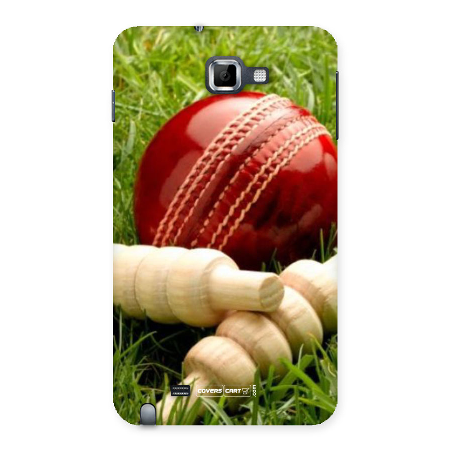 Cricket Ball and Stumps Back Case for Galaxy Note
