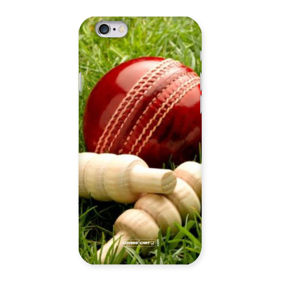 Cricket Ball and Stumps Back Case for iPhone 6 6S
