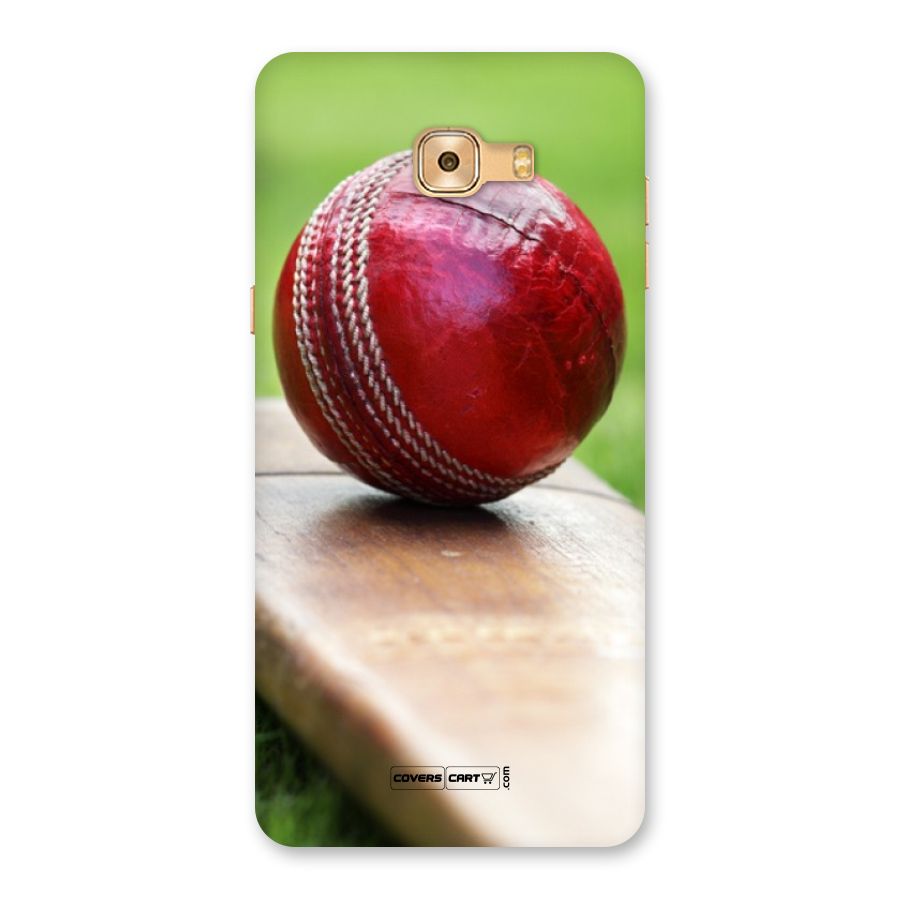 Cricket Bat Ball Back Case for Galaxy C9 Pro